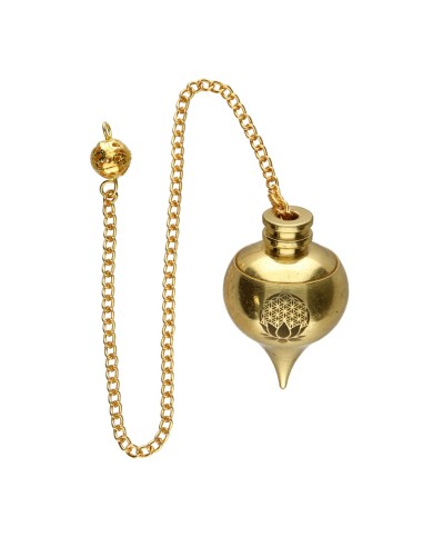 Flower of Life Pendulum Bronze