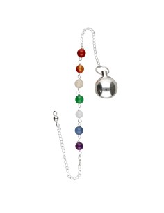 Pendule sphère argenté avec...