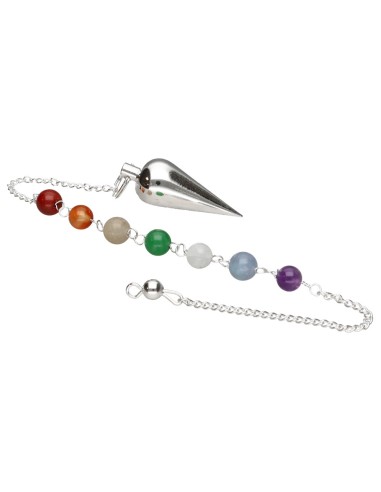 Large Conical Pendulum in Silver Bath...