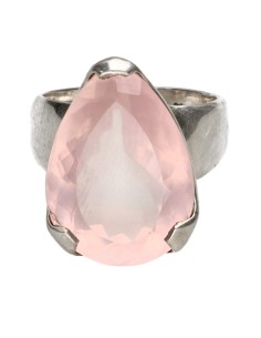 Anillo de Cuarzo Rosa...