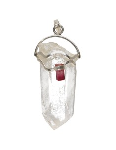Pendentif quartz lémurien...