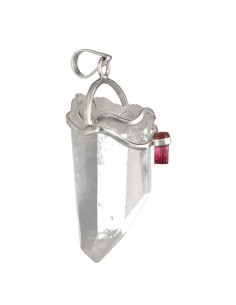 Pendentif quartz lémurien... 2