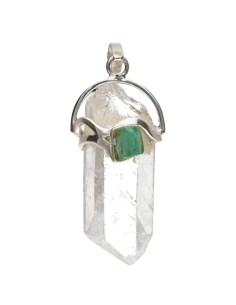 Lemurian Quartz with...