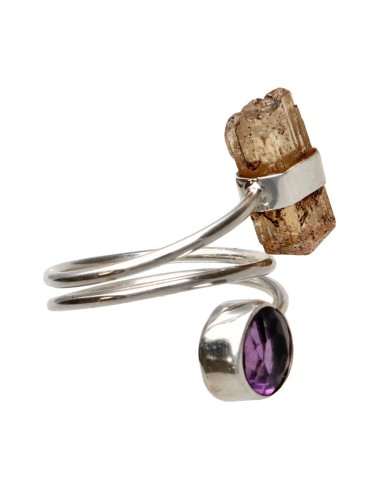 Bague impériale en argent 925 avec...