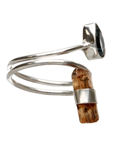 Anillo de Topacio Imperial y...