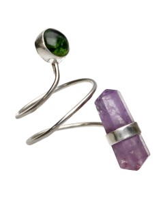 Anello di Tormalina Verde e... 2