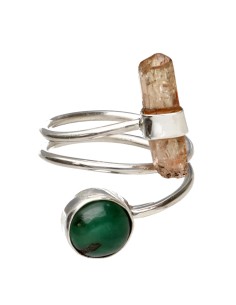 Bague en argent 925 avec...