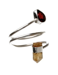 Anillo de Granate y Topacio... 2