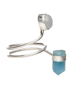 Bague aigue-marine et... 2