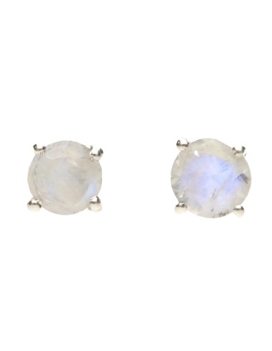 Pendientes de Piedra Luna Facetado en...