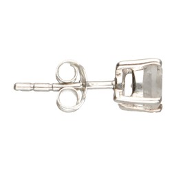 Orecchini in Pietra Luna Faccettata in Argento Sterling 925