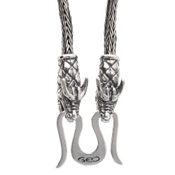 Gotland Braided Chain 2mm in Sterling Silver 925
