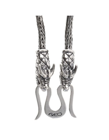 Gotland Braided Chain 2mm in Sterling...