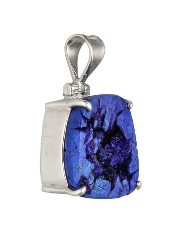 Pendentif Azurite en argent 925 (41R)