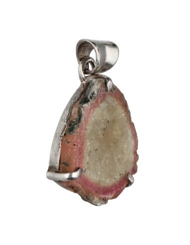 Pendentif Tourmaline Pastèque en...