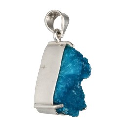 Ciondolo in Cavansite in Argento Sterling 925 (49R)