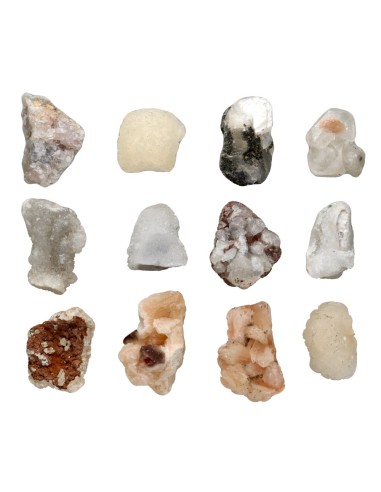 Pacchetto di 12 minerali misti