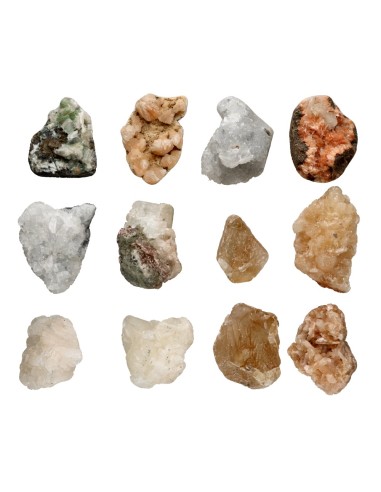 Pacchetto di 12 minerali misti