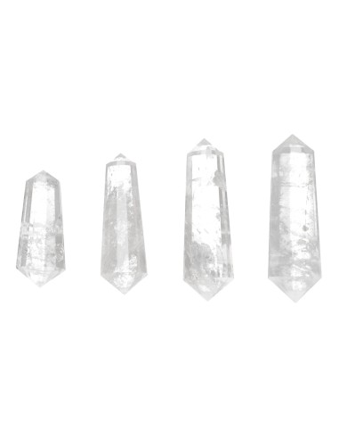Vogel Quartz Transparent Biterminés