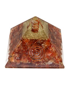 Cornelian Orgonite Pyramid...