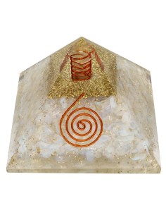Piramide in orgonite di...