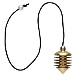 Telluric Pendulum 4 Pilhas de Bronze (PEND85)