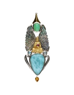 Pendentif Ailes en nacre en...