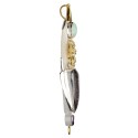 Ciondolo di Ali in Madreperla in Argento Sterling 925 e Oro (65R)