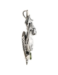 Pendentif Dragon en argent... 2