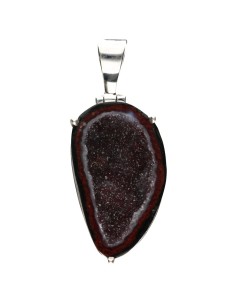 Pendentif Agate Géodino en...