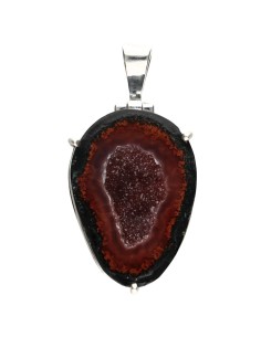 Geodino Agate Pendant in...