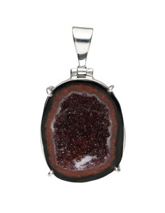 Geodino Agate Pendant in...