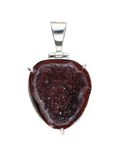 Pendentif Agate Géodino en...