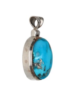 Turquoise Pendant in 925... 2