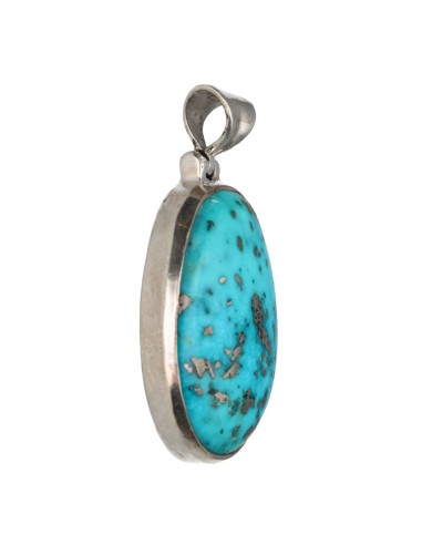 Pendentif Turquoise en argent 925 (86R)