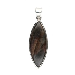 Pendente in Labradorite in Argento Sterling 925 (89R)
