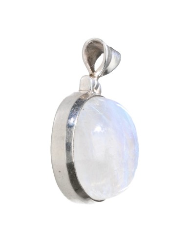 Pendentif pierre de lune en argent...
