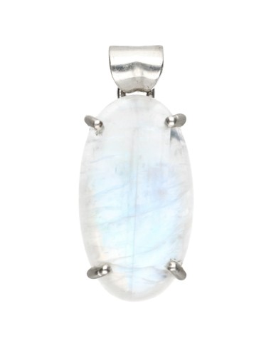 Pendentif pierre de lune en argent...
