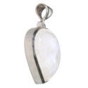 Pendentif pierre de lune en argent 925 (7S)