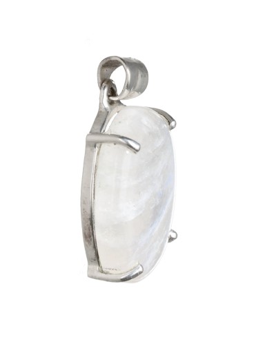 Pendentif pierre de lune en argent...
