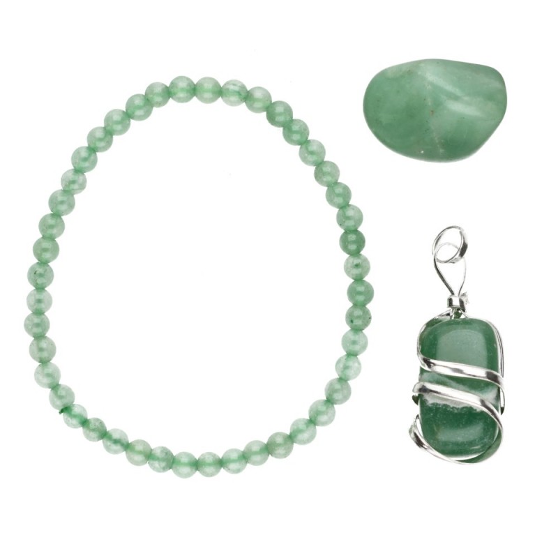 Pack Scatola Zodiaco Vergine - Quarzo Verde