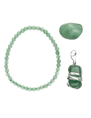 Virgo Zodiac Box Pack - Green Quartz