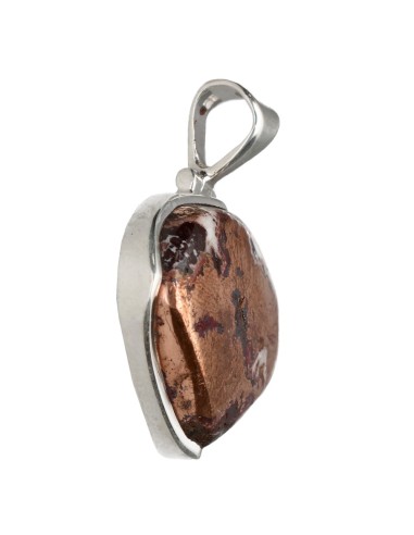 Pingente de cobre em prata de lei 925...