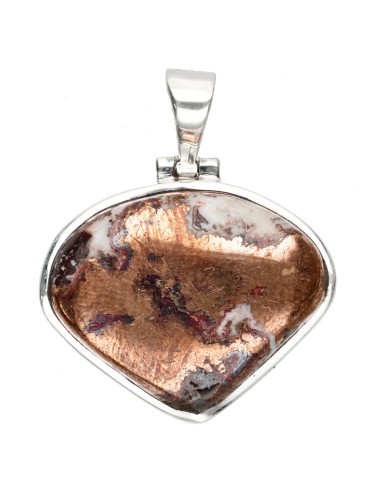 Colgante de Cobre en Plata de Ley 925...