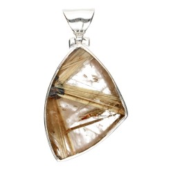 Pendente in Quarzo Rutilato in Argento Sterling 925 (20S)