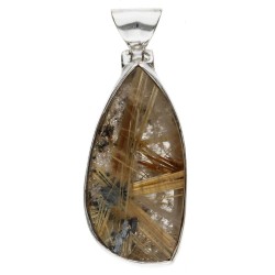Pendente in Quarzo Rutilato in Argento Sterling 925 (25S)
