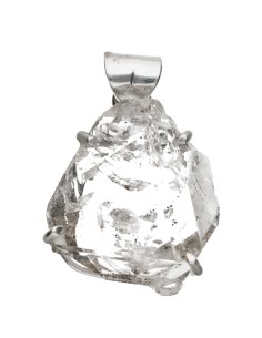 Pendentif Herkimer Quartz...