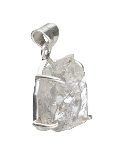 Herkimer Quartz Pendant in 925...