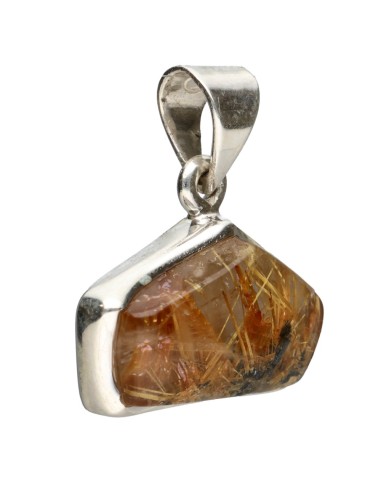 Pendentif en argent 925 en quartz...