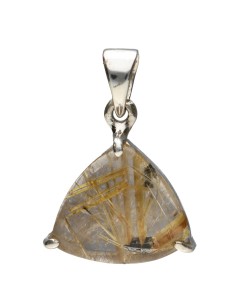 Rutilated Quartz Pendant in...